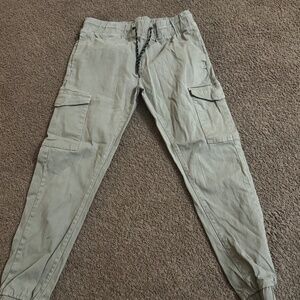 Men’s small tan joggers